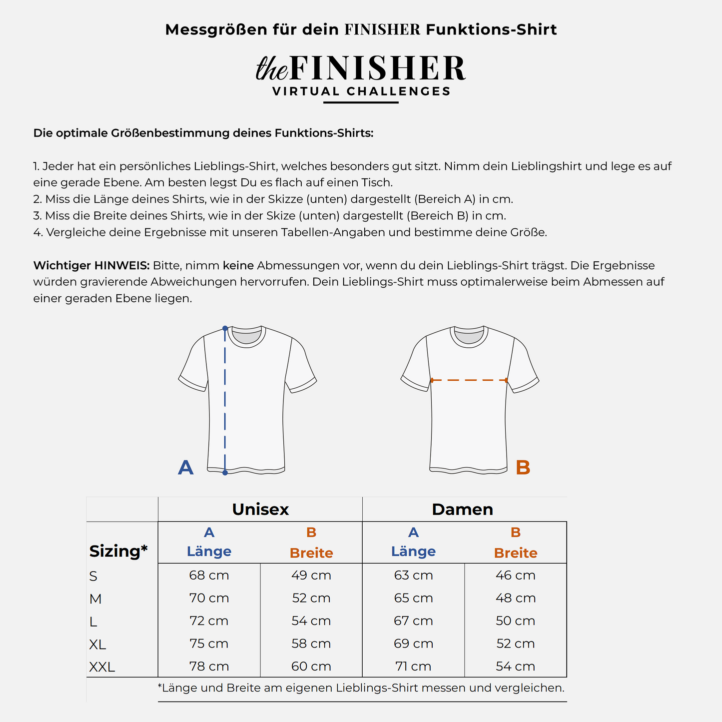 FINISHER Funktions & Laufshirt 42 KM