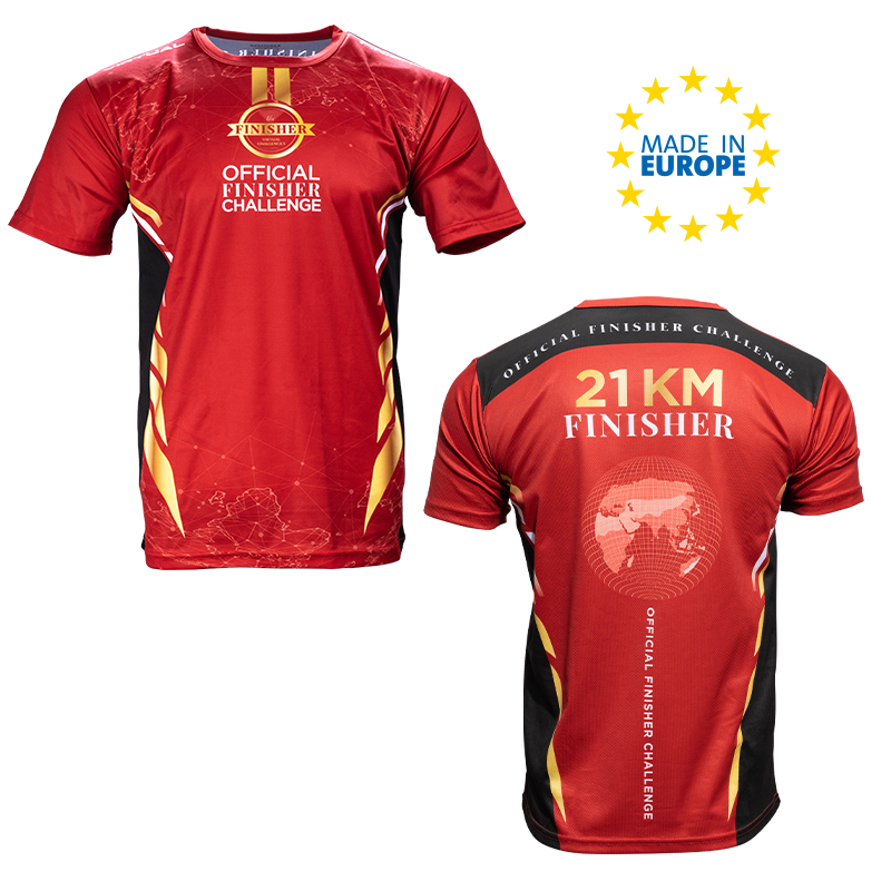FINISHER Funktions & Laufshirt 21 KM