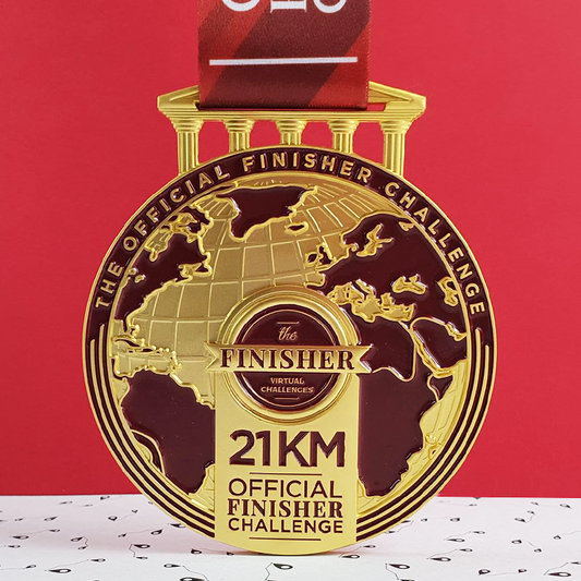 21 KM FINISHER Laufshirt & Challenge Bundle