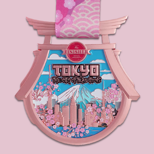 Tokyo the CIty of Traditions Laufshirt & Challenge Bundle