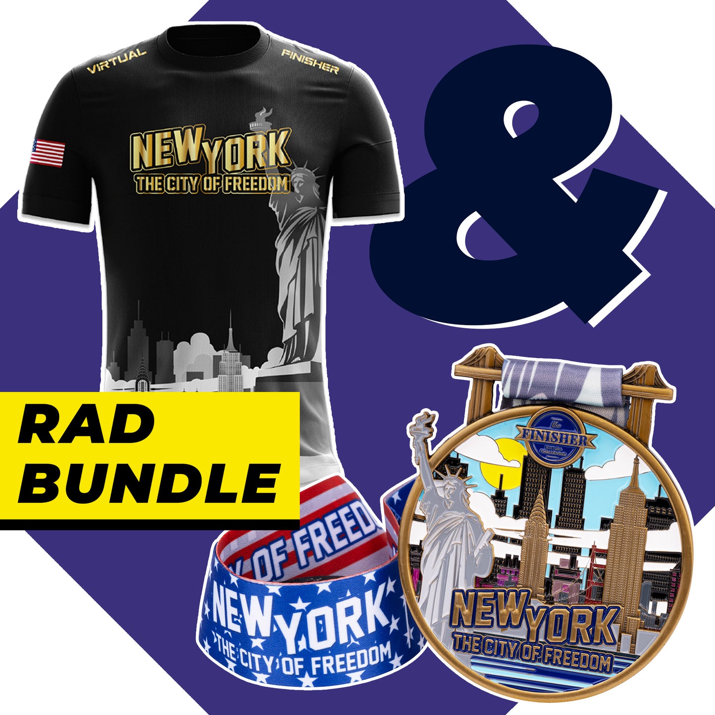 New York Shirt & Challenge Bundle RAD
