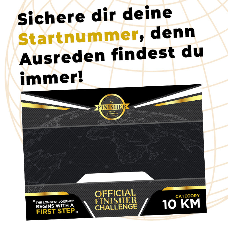 10 KM FINISHER Shirt & Challenge Bundle