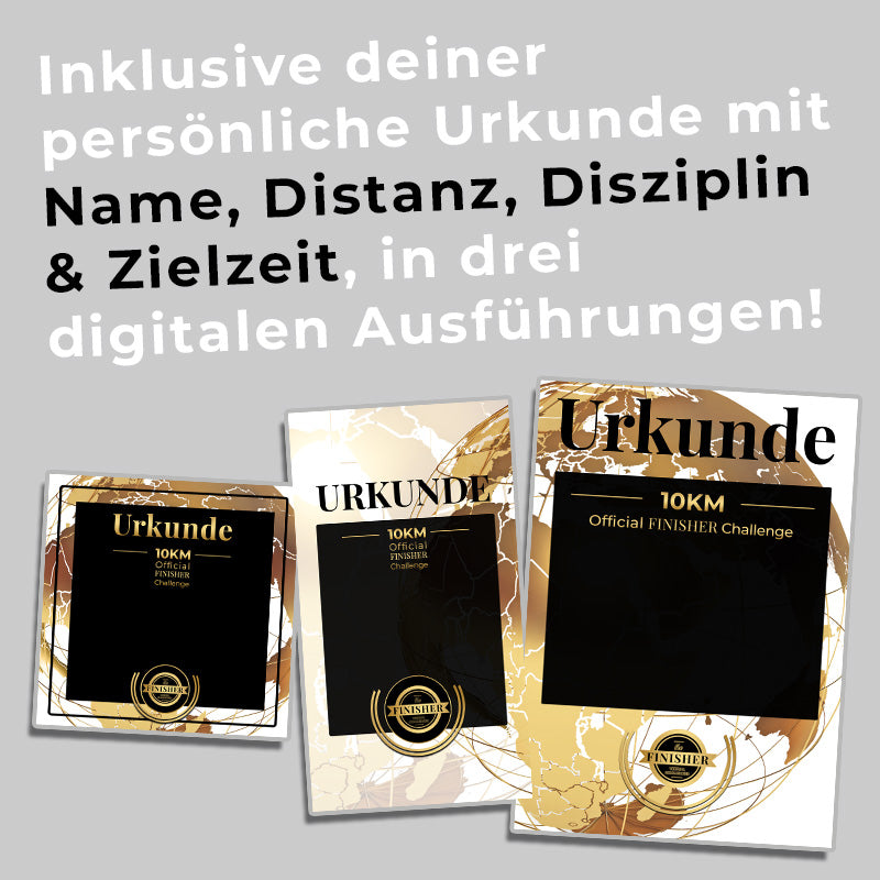 10 KM FINISHER Shirt & Challenge Bundle