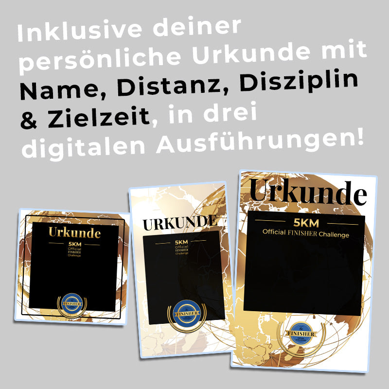 5 KM FINISHER Shirt & Challenge Bundle